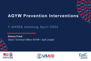 AGYW Prevention Intervention